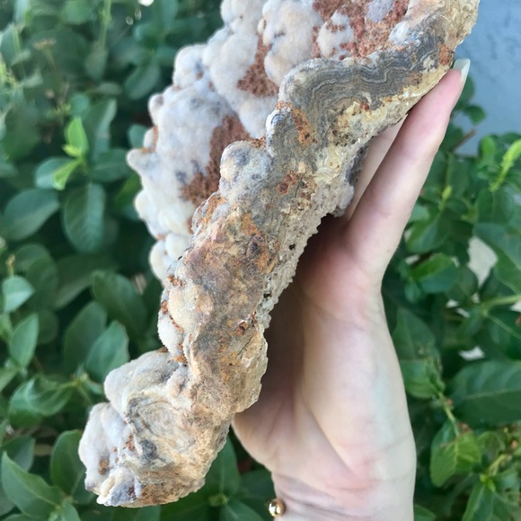 HUGE Druzy Quartz on Lace Agate!! - Picture 4 of 6